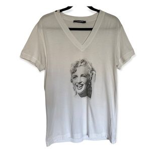 Dolce & Gabbana Marilyn Monroe Tee white Sz